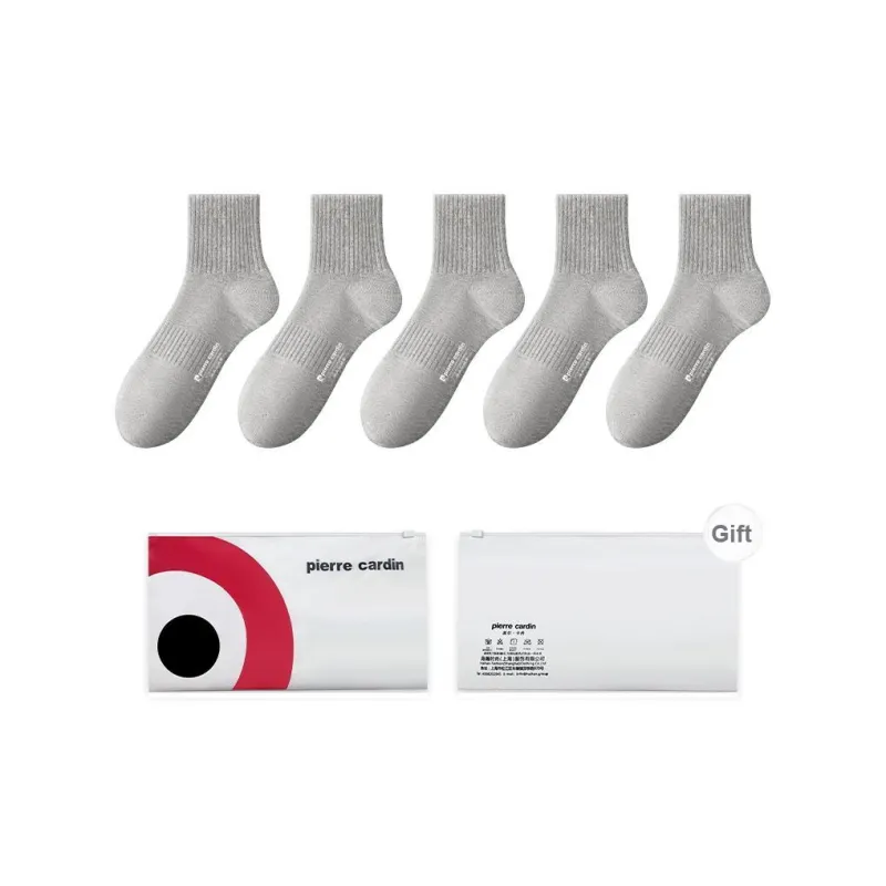 PIERRE CARDIN Mid Calf Socks Men's 5 Pack-6