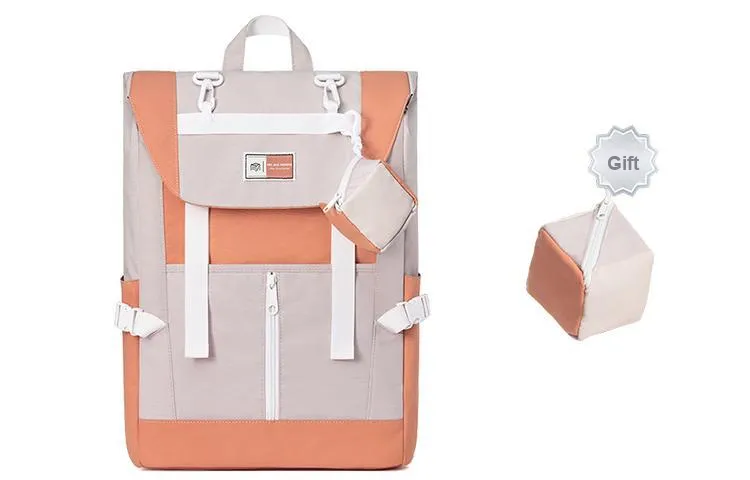 MR.ACE HOMME Polyester Backpack Large Size Unisex Multicolor-0