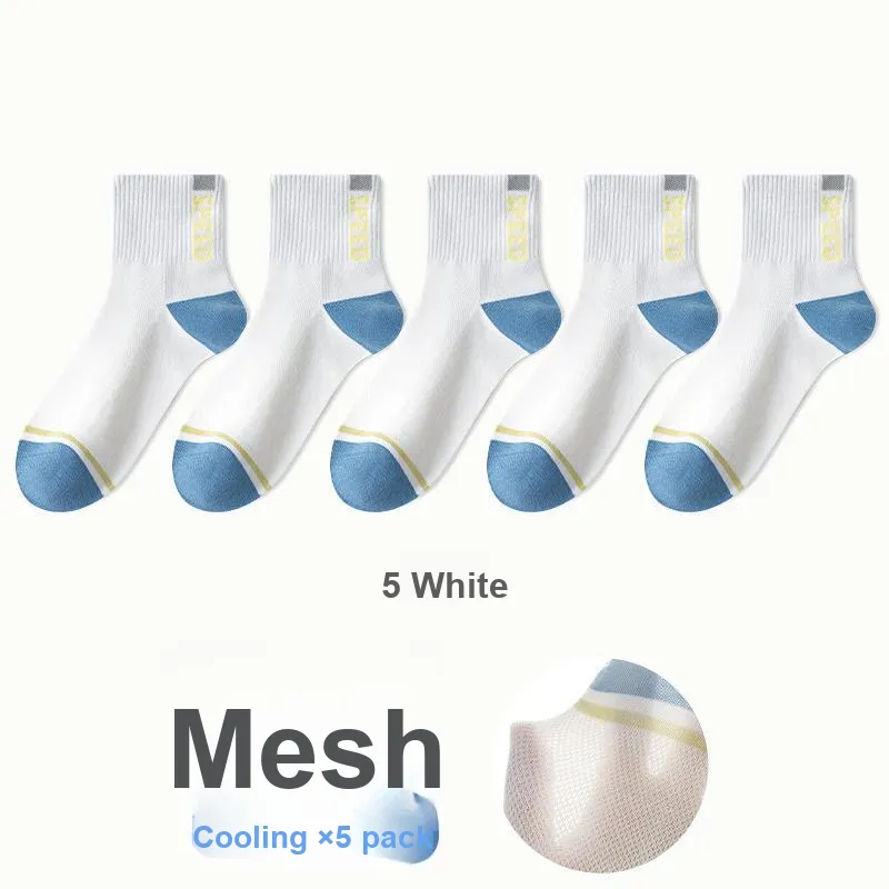 7 SEVFUN Mid Calf Socks Men's Combo Set-21