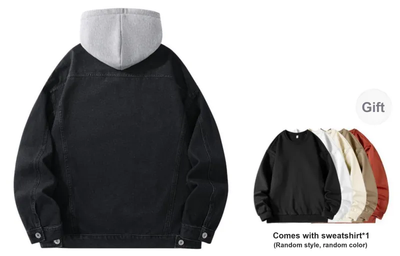 LA'T.WEEKEND Fall Denim Jackets Unisex-35