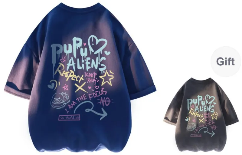PUPU ALIENS T-Shirts Unisex-29
