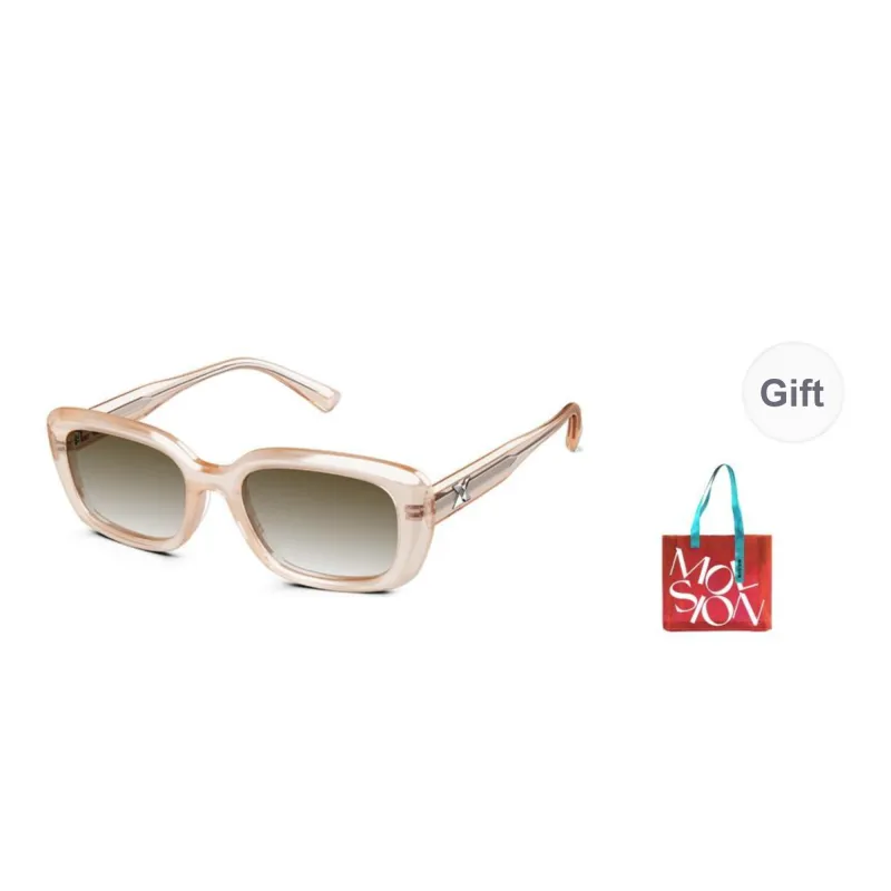 MOLSION Plate Frame Square Sunglasses Unisex-30