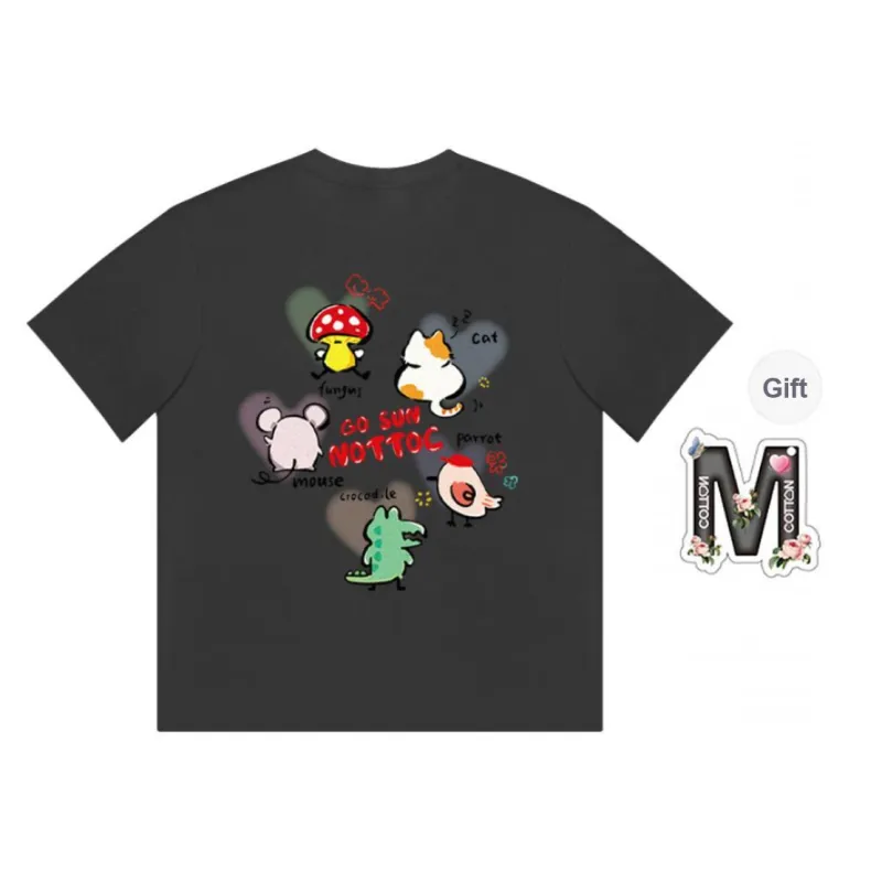 Cotton shopping T Shirts Unisex-4