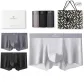 Seamless 3 Pack Box Included (Mist Gray+Smoky Gray+Night Black)-Antibacterial/Shopping Bag Included