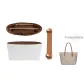 Milk Tea Shoulder Strap Pad+White DuPont Paper Liner[Compatible with City33]