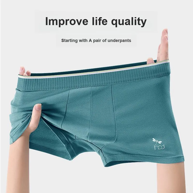 RED DRAGONFLY Cotton Panties Men's 3 Pack Gift Box Set-1