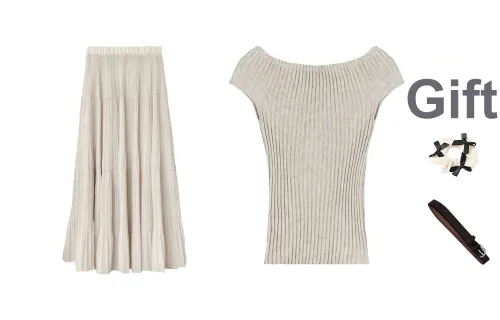 CPAURA Two Piece Skirt Sets Women's