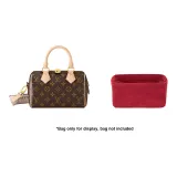 Speedy 20 Red Liner (YKK Zippers) (Imported Milan Fleece)