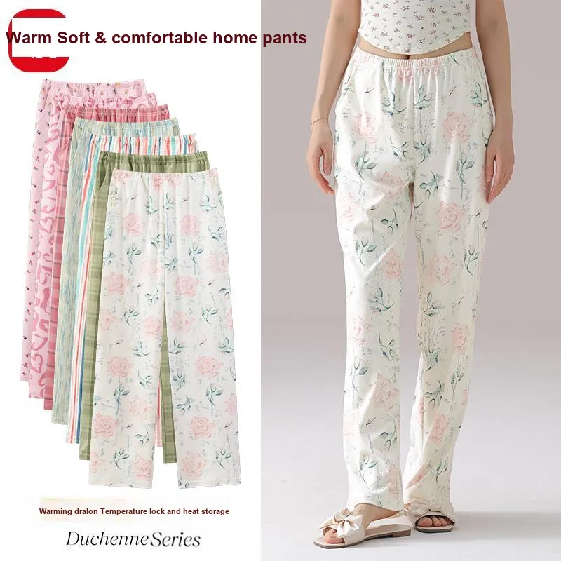 MADALLO Pajama Pants Women's White-1