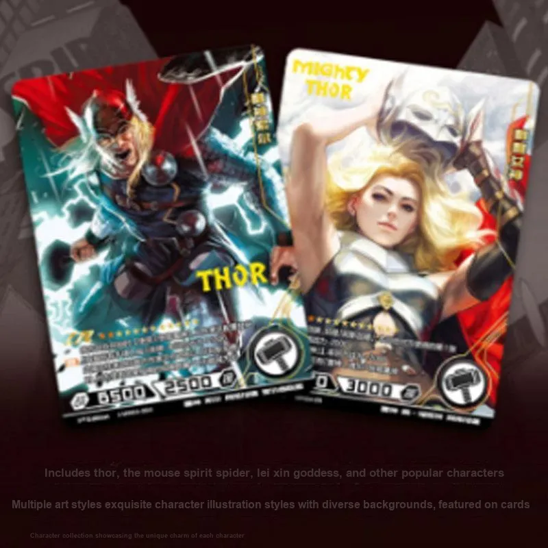 KAYOU Marvel Characters Marvel, Hero Showdown, Deluxe Collection Edition Card Accessories-1