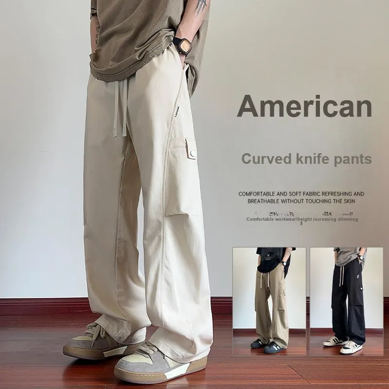 NEAR HERE Casual Pants Unisex-2