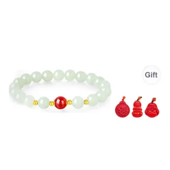 MUGONGZI Bracelets Green Jade Women's