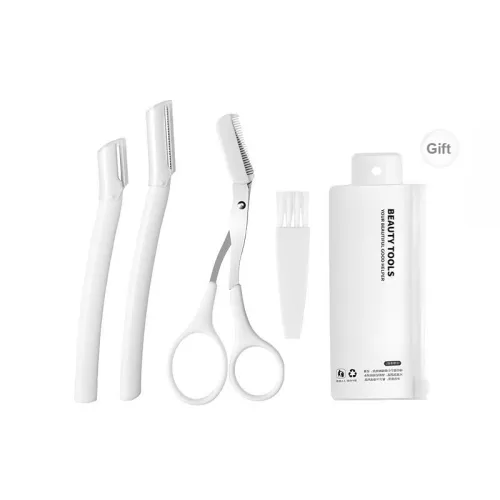 PLYS Beginner Men's Women's Exclusive, Eyebrow Three Piece Set Beauty Tool