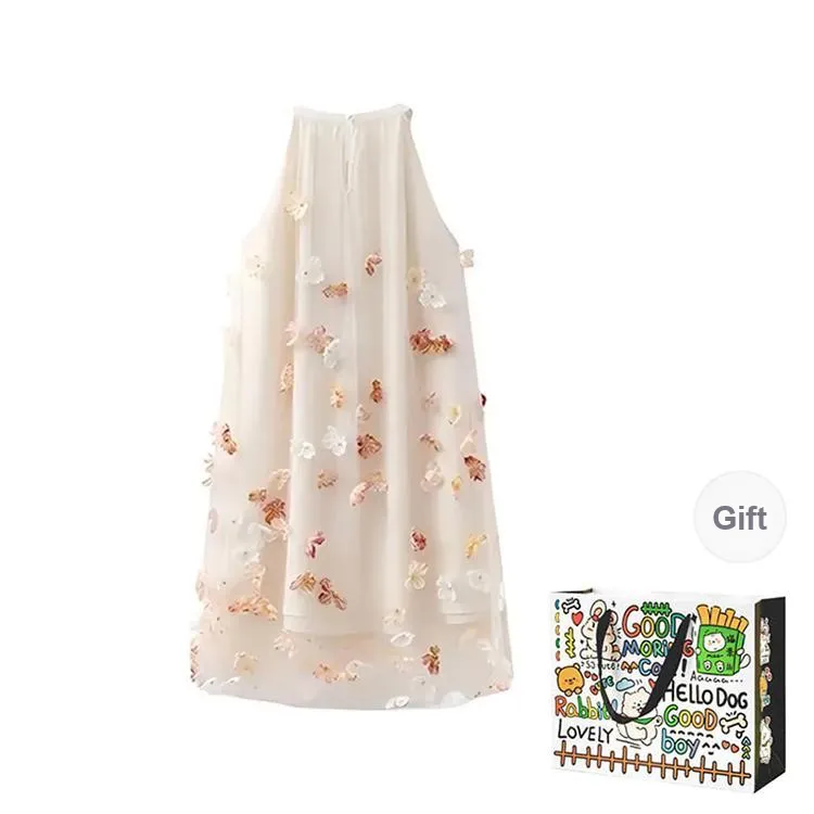 OURUOKE Sleeveless Dress Women's-1