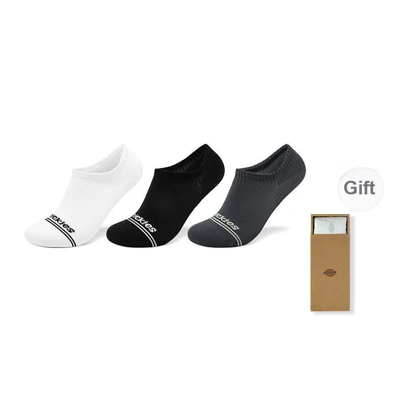 Dickies Comfortable 95% Cotton Slip Resistant Invisible Breathable No Show Socks Unisex Gift Box Combination-0