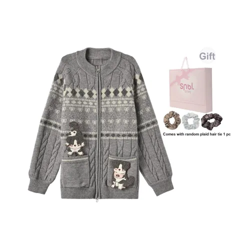 Snbl Серый Женские Свитеры