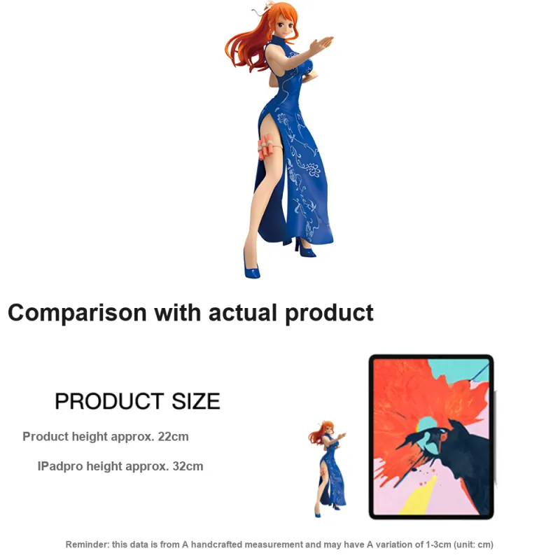 BANPRESTO Nami Glass Factory, One Piece, Sparkling Charm Scale Figures 22cm-3