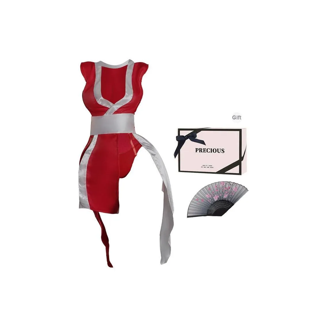 TLXT Красный Вентиляторы Коробка Женские Ночные сорочки