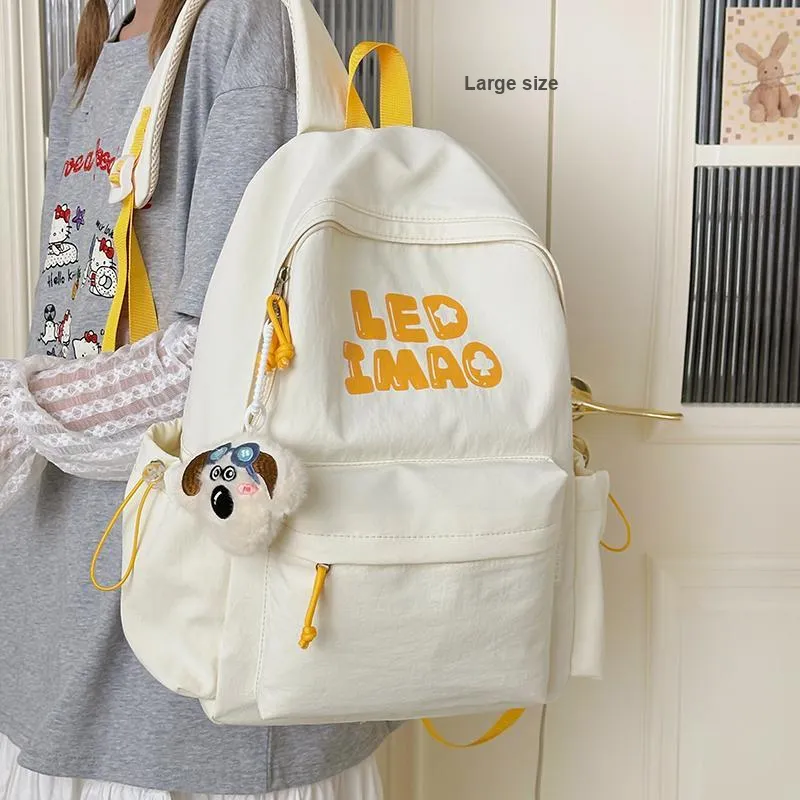 Debecca Polyester Backpack Unisex Multicolor-9