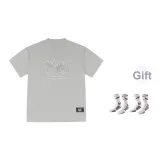 Haze Gray+2 Pack Basketball Socks (Style Random Color)