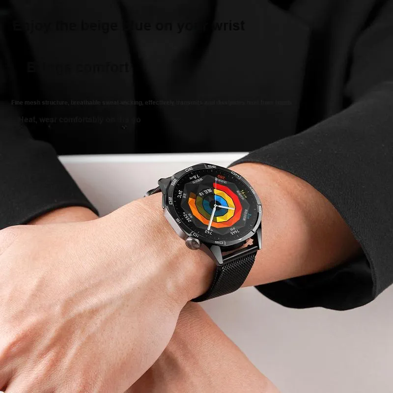 IBOANN Huawei Compatibility Watch Band Metal-3