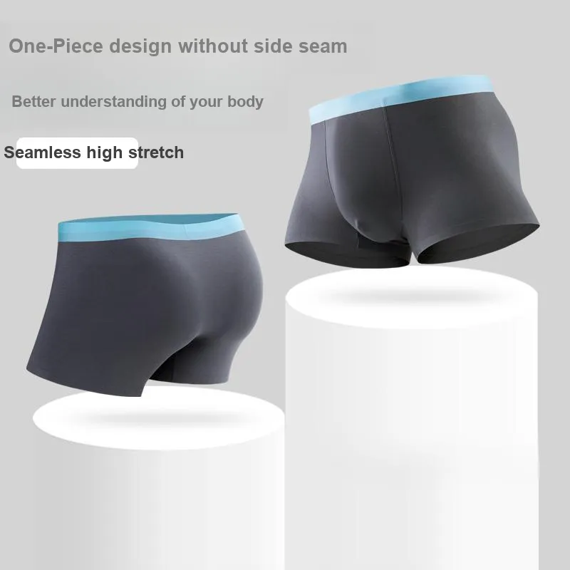 XIA.WA.ZHI.XIU Underpants Men's 3 Pack Gift Box Set-4