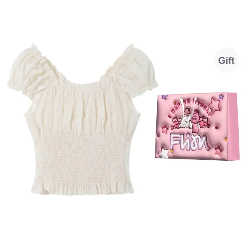 FLIM Chiffon Shirt Women's White-9