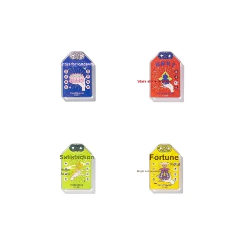 Шан Мэй Шэдоу Знак Змеи Год Национальный Стиль Акриловый Магнитный Стикер Магниты Аниме-тематика