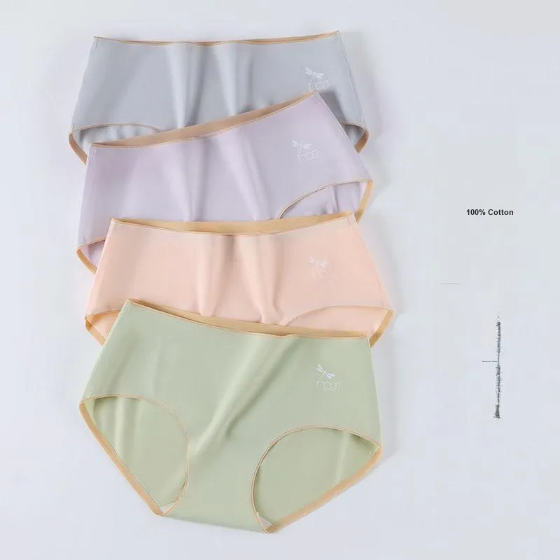 RED DRAGONFLY Cotton Panties Women's Combination Gift Box Set-3
