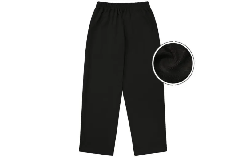 Bodydream Knitted Sweatpants Solid Color Straight Fit Casual Pants Unisex-13