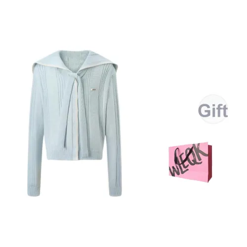 CTRTRC Светло-синий Женский Трикотаж