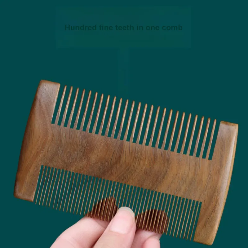 LMLTOP Comb For Removing Lice And Ticks Fine Toothed Comb Natural Sandalwood Comb-4