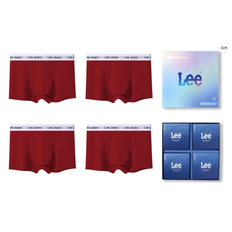 Lee Underpants Men's 4 Pack Gift Box Set-45