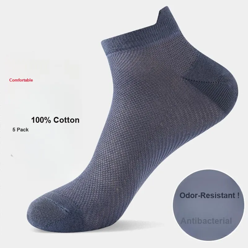 MIIOW Cool One Summer Series Ankle Socks Unisex 5 Pack-2