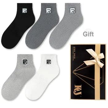 KJ Mid Calf Socks Men's Box 5 Pack