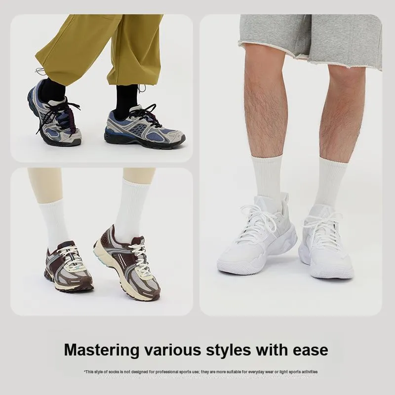 YOUKESHU Unisex Mid Calf Socks-69