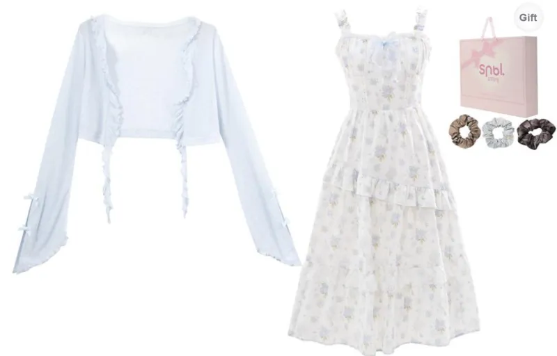 SNBL Two Piece Skirt Sets Women's-8