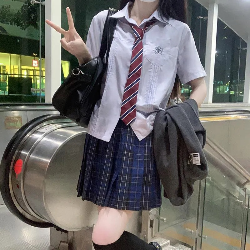 Tokyo Season Casual Short Skirts Women's Green Vine High School Plaid Skirt-9