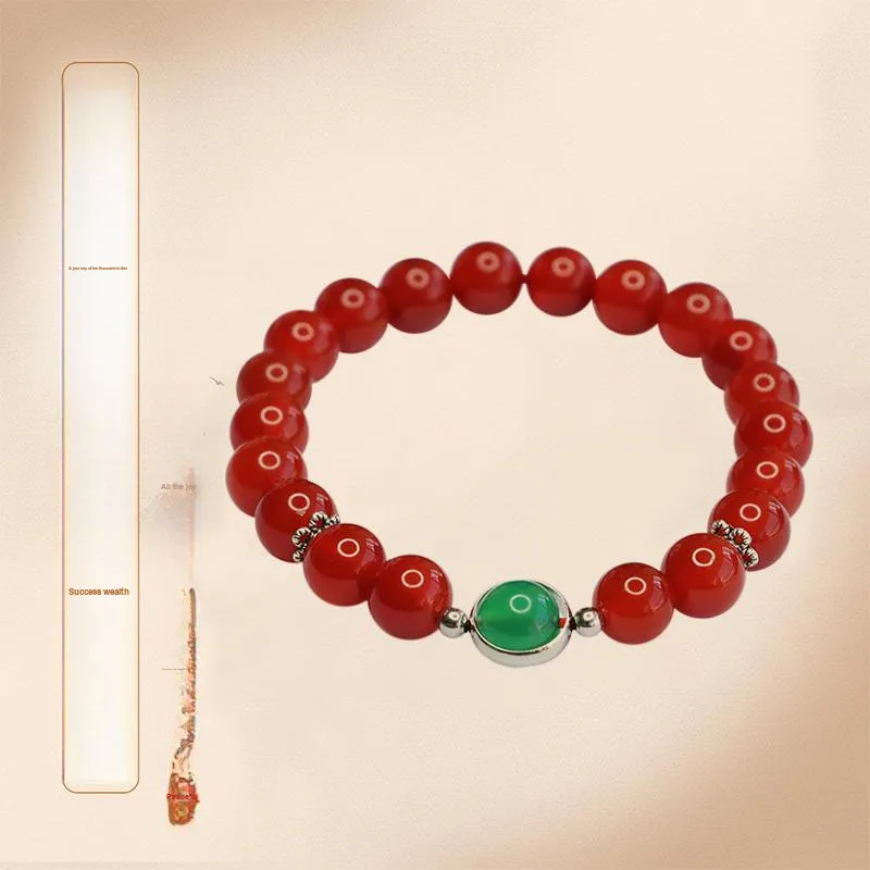 The Years Are Quiet Agate Bracelets Unisex-1