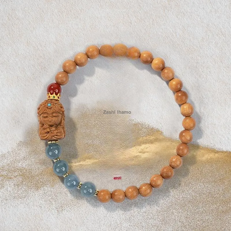 Is Here Barbie Sandalwood Bracelets Unisex-2
