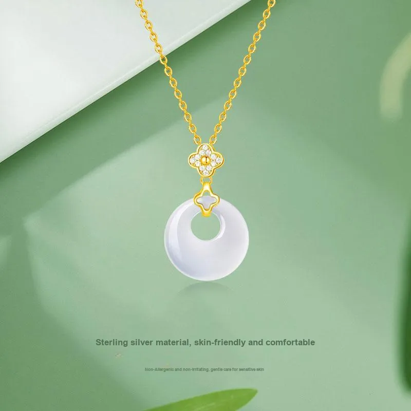 TRUE ME Chalcedony Necklaces Women's-2