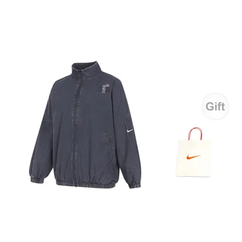 Nike Jackets Unisex Gray+Gift Bag