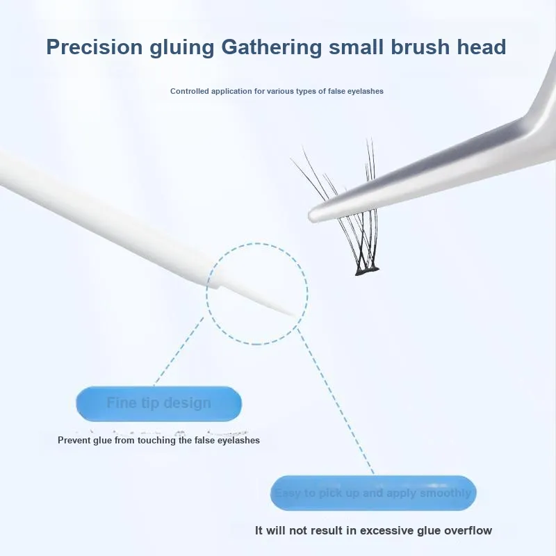 FEILINKA Long Lasting Makeup False Eyelash Glue Quick Dry Long Lasting Firm Shaping 5ml-3