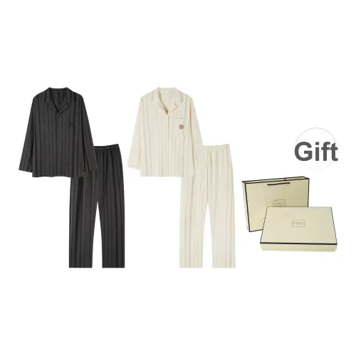 MIIOW Домашняя одежда и пижамы комплект унисекс 2 комплекта