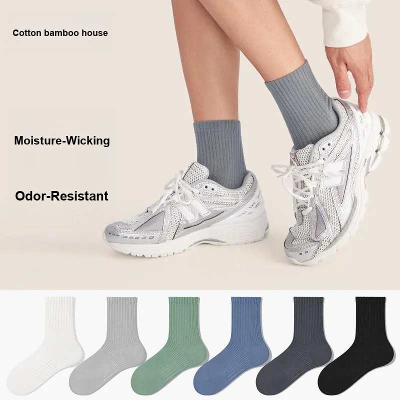 B&C.Room Mid Calf Socks Men 5 Pack-9