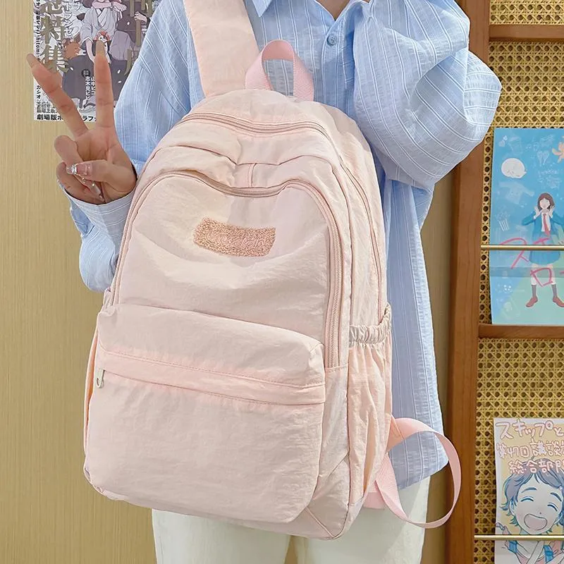 PAIBLOKS Polyester Backpack Unisex Multicolor-4