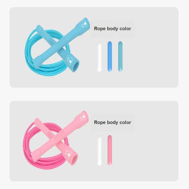 BSELEON Fitness Training Non Countable Jump Ropes Fitness Crowd PVC Rope PP Controller 3m-2