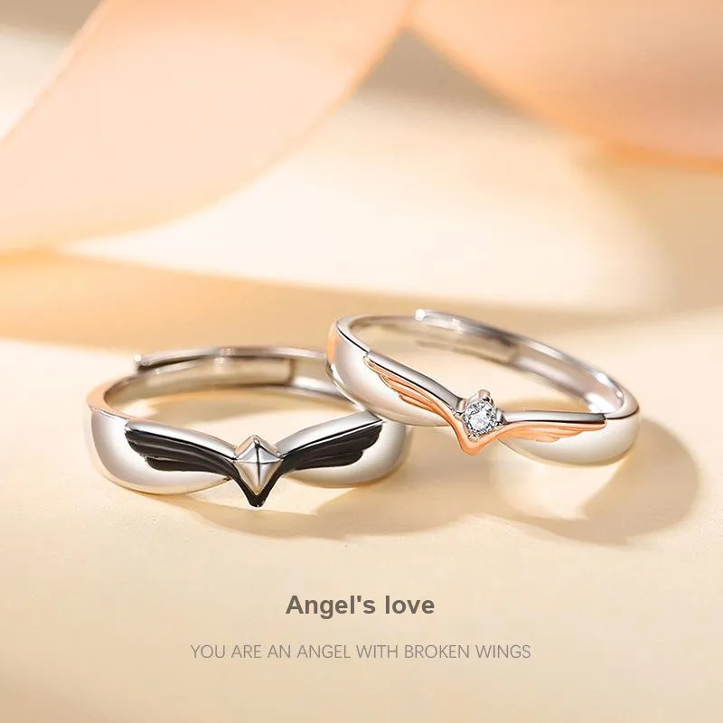 PHOENIXSILY 925 Sterling Silver Rings Unisex-1
