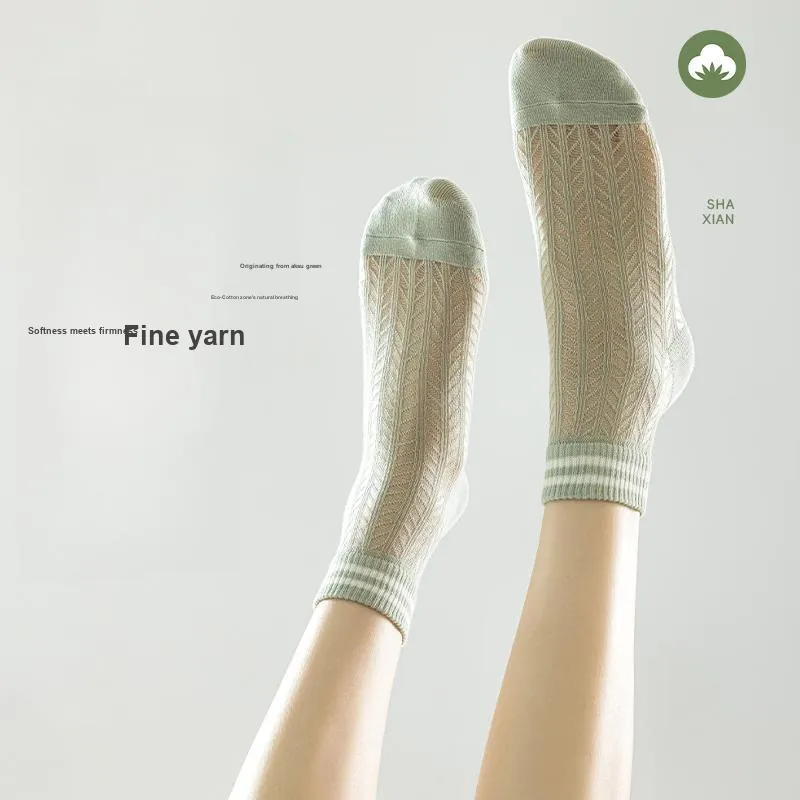Montagut Mid Calf Socks Women's Shopping Bag 5 Pack-50