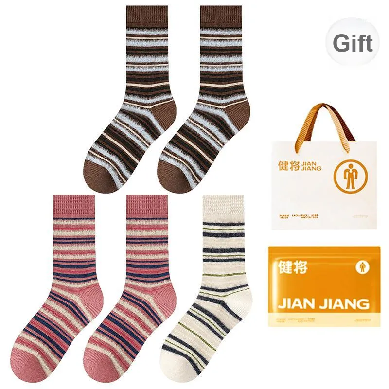 Master Mid Calf Socks Women's Shopping Bag 5 Pack-20